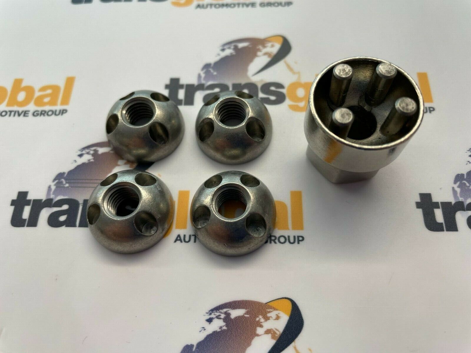 M8 Tamperproof Security Nuts & Key Set Roof Tent Bumper Winch Security DA7331
