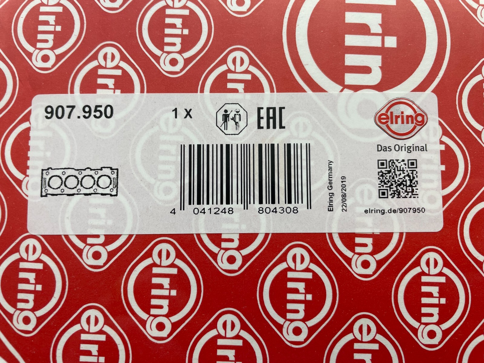 RH Cylinder Head Gasket for Land Rover Discovery 3 4.0 V6 EFI Elring LR003548 - Image 2