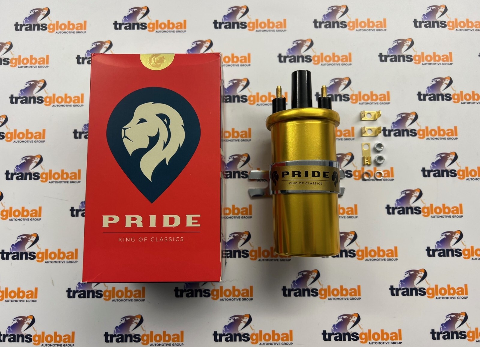 12V 3 Ohm Classic Car Ignition Coil Non Ballast Gold Sport Pride EP8002