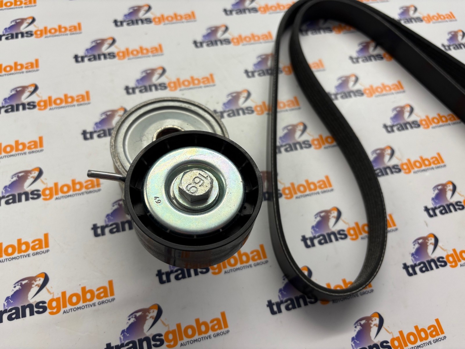 Fan Belt Tensioner Pulley & Drive Belt for Land Rover Discovery Sport 2.2 Diesel - Image 3