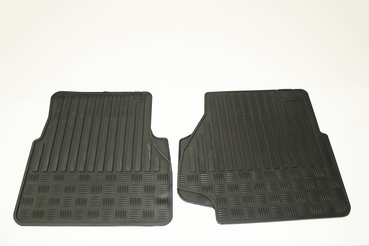 Front Rubber Floor Mats for Land Rover Defender 90 110 TDCI PUMA VPLDS0147