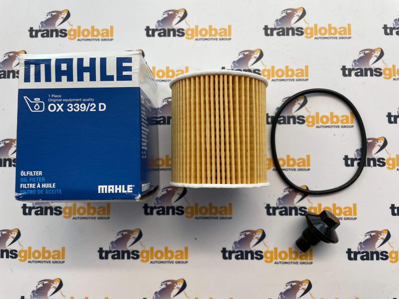 Oil Filter & Sump Plug for Land Rover Defender 2.2 2.4 TD4 OEM MAHLE LR030778