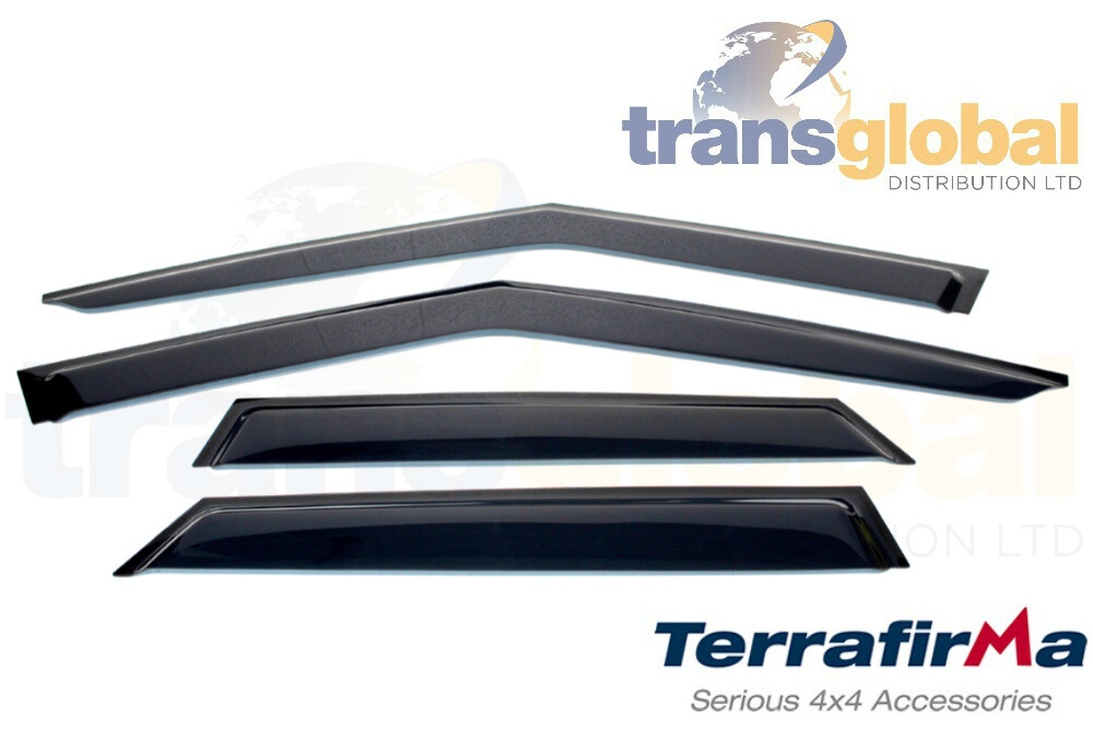 Set of 4 Wind Deflectors for Land Rover Discovery 5 Terrafirma TF678